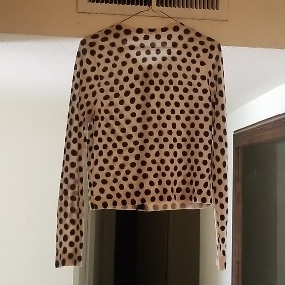 Bela NYC animal print Cardigan medium - Picture 3 of 3